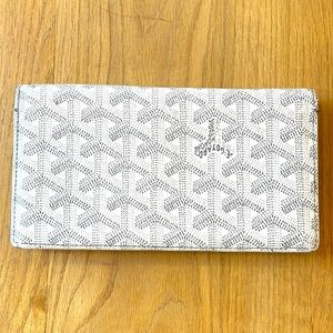Goyard White Richelieu Wallet